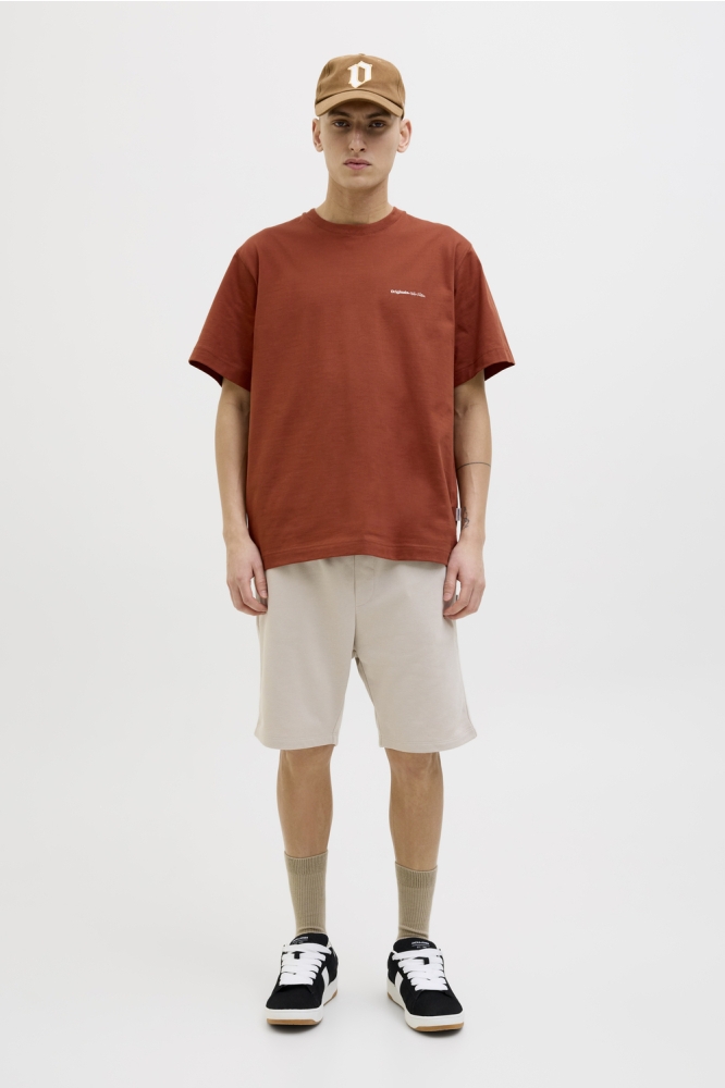 JORPAROS EASTER SKETCH TEE SS CREW 12273171 Arabian Spice